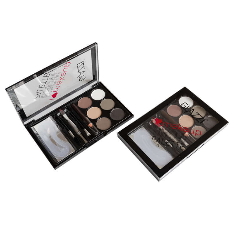  View details for Natural Brown Eyebrow Powder Palette Eye Contour Enhancers Eye Brows Shadow Stamp Shaping Waterproof Makeup Kit With Brush Natural Brown Eyebrow Powder Palette Eye Contour Enhancers Eye Brows Shadow Stamp Shaping Waterproof Makeup Kit Wi